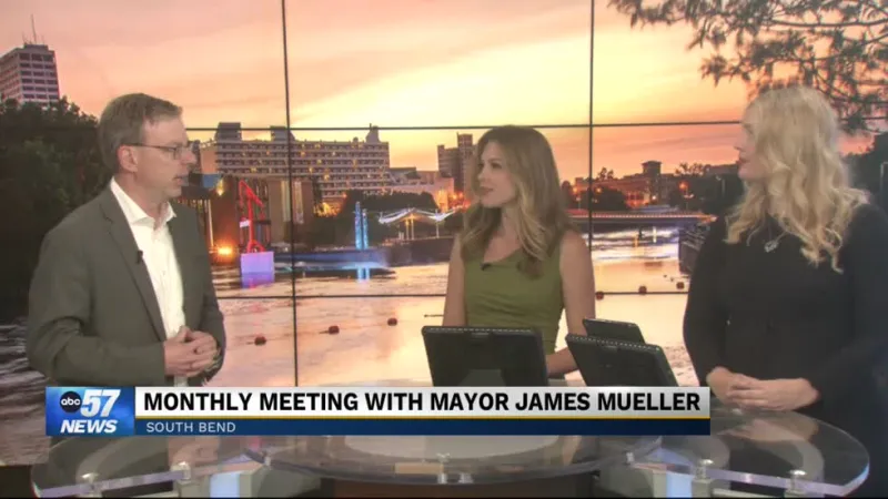 Mayor James Mueller talks Monday's fire, South Bend's history of racial discrimination