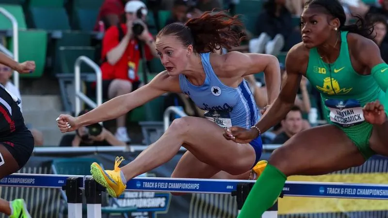 Mehringer books finals spot in 100m hurdles at NCAA Outdoor Championships