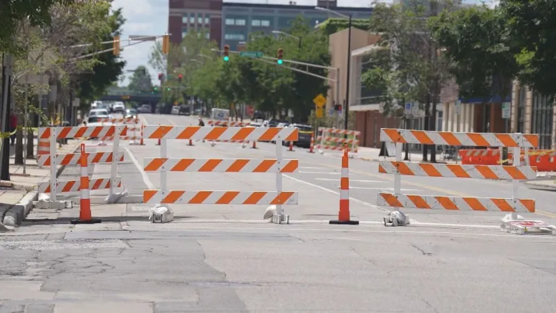 Lafayette Boulevard still closed following large fire in South Bend