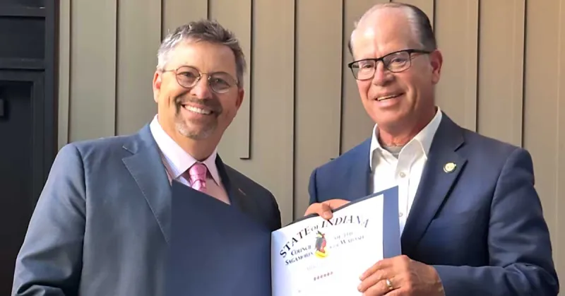 American Community Bank CEO earns Sagamore of the Wabash