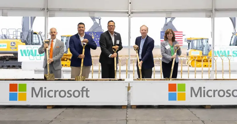 Microsoft breaks ground on La Porte data center