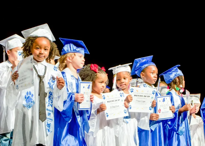 Little Wolves Early Learning Center Celebrates 58 Young Learners at Graduation Ceremony