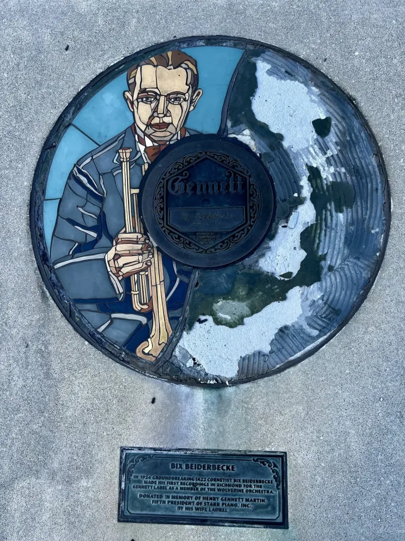 VANDALS DO MAJOR DAMAGE TO STARR-GENNETT MEDALLIONS