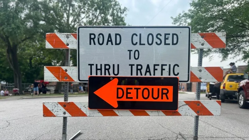 Section of Diamond Avenue to close for speed bump installation