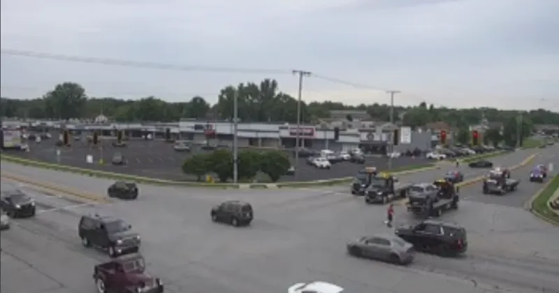 UPDATE: Portage police pursuit leads to rollover crash; suspect airlifted for treatment