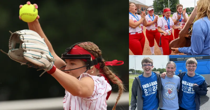 Times 2026 Player of the Year Paige Liezert is a helper. She helped change CP softball