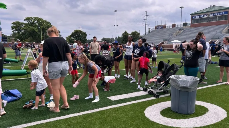 LA Rams Standout Braden Fiske brings Fiske Family Fun Day back to Michigan City