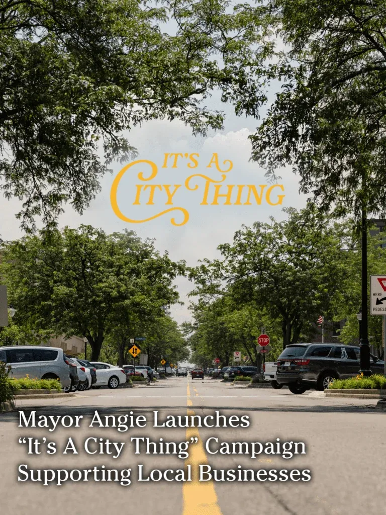 Mayor Angie Launches "It's A City Thing" Campaign Supporting Local Businesses