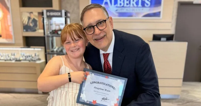 Albert's Diamond Jewelers awards 42 'Most Improved' students for hard work, growth
