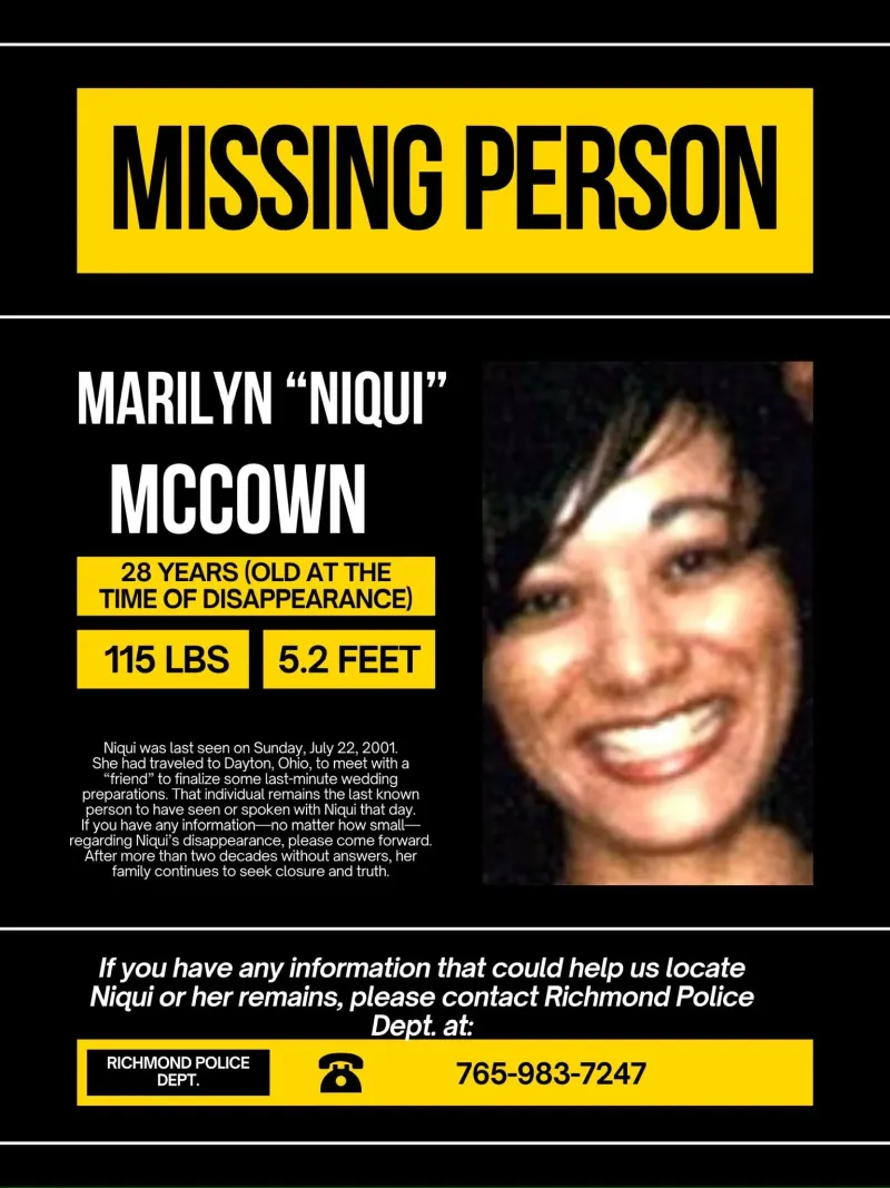 INVESTIGATORS TO TAKE RENEWED LOOK AT NIQUI McCOWN CASE