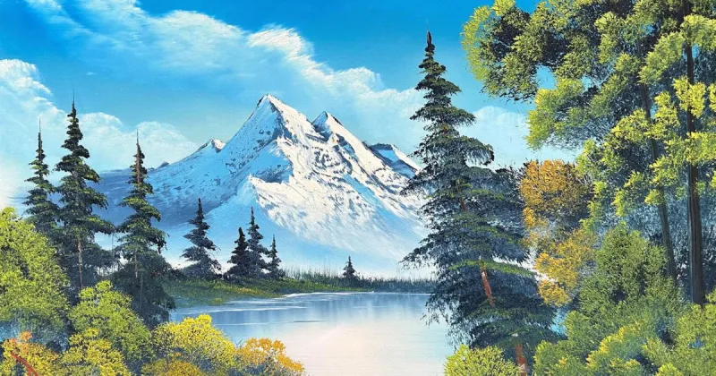 Indiana PBS station sells Bob Ross painting for $320K to raise funds