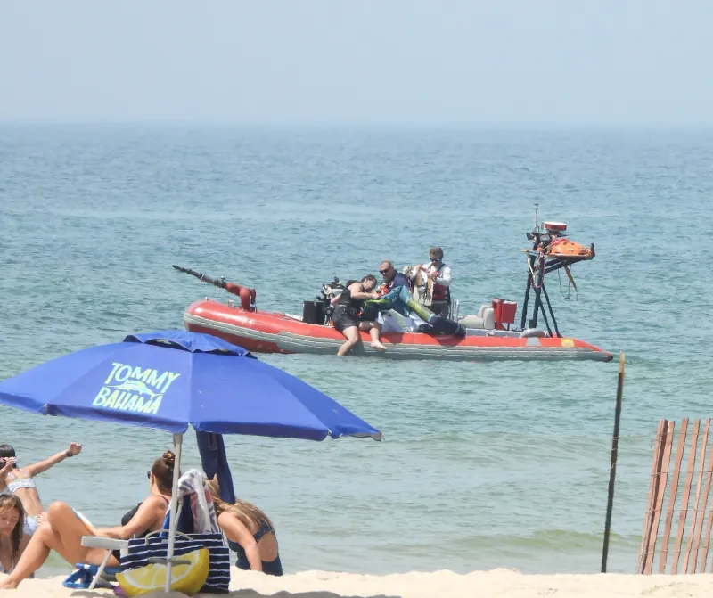 Parasailer saved by emergency services off North Beach in South Haven