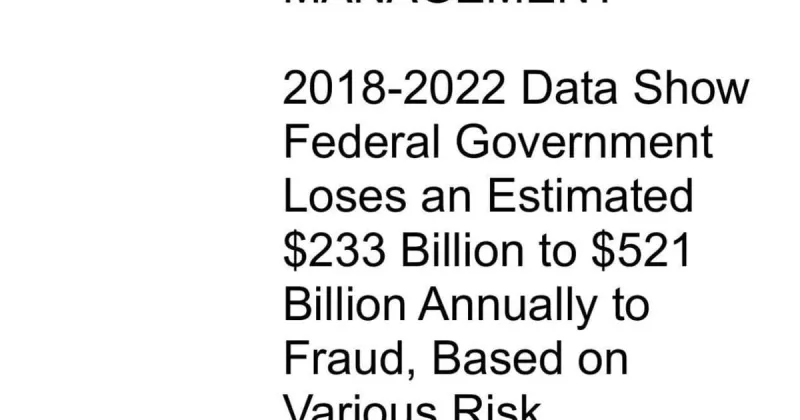 OMB says fraud losses 'in the hundreds of billions' annually