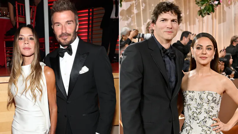 David and Victoria Beckham, Ashton Kutcher and Mila Kunis share an unexpected Fourth of July tradition