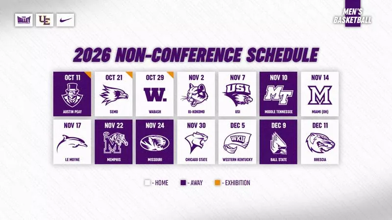 Men's basketball unveils 2026 non-conference schedule