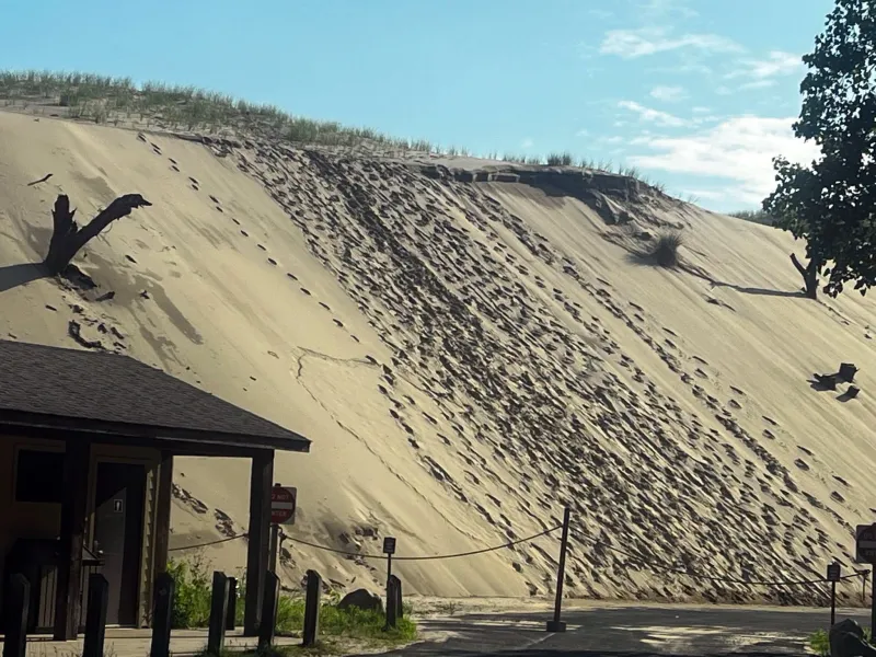 Indiana Dunes National Park urges public to stay off Mount Baldy