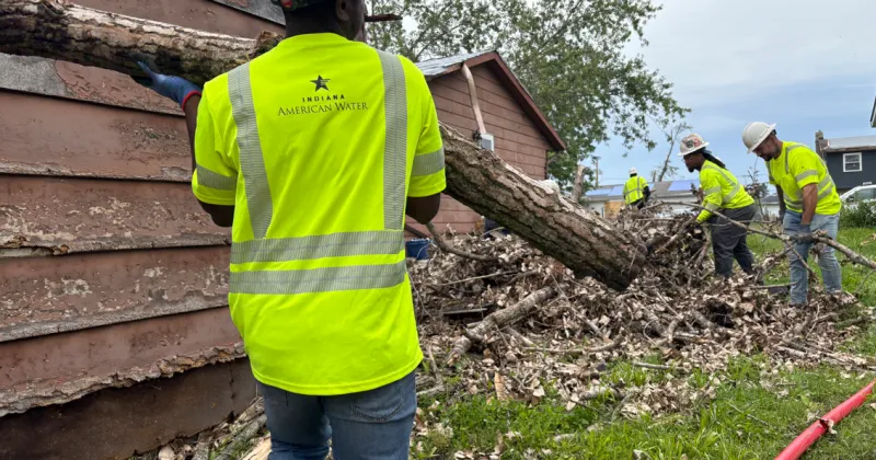 Indiana-American Water donates $30,000 to Northwest Indiana storm recovery