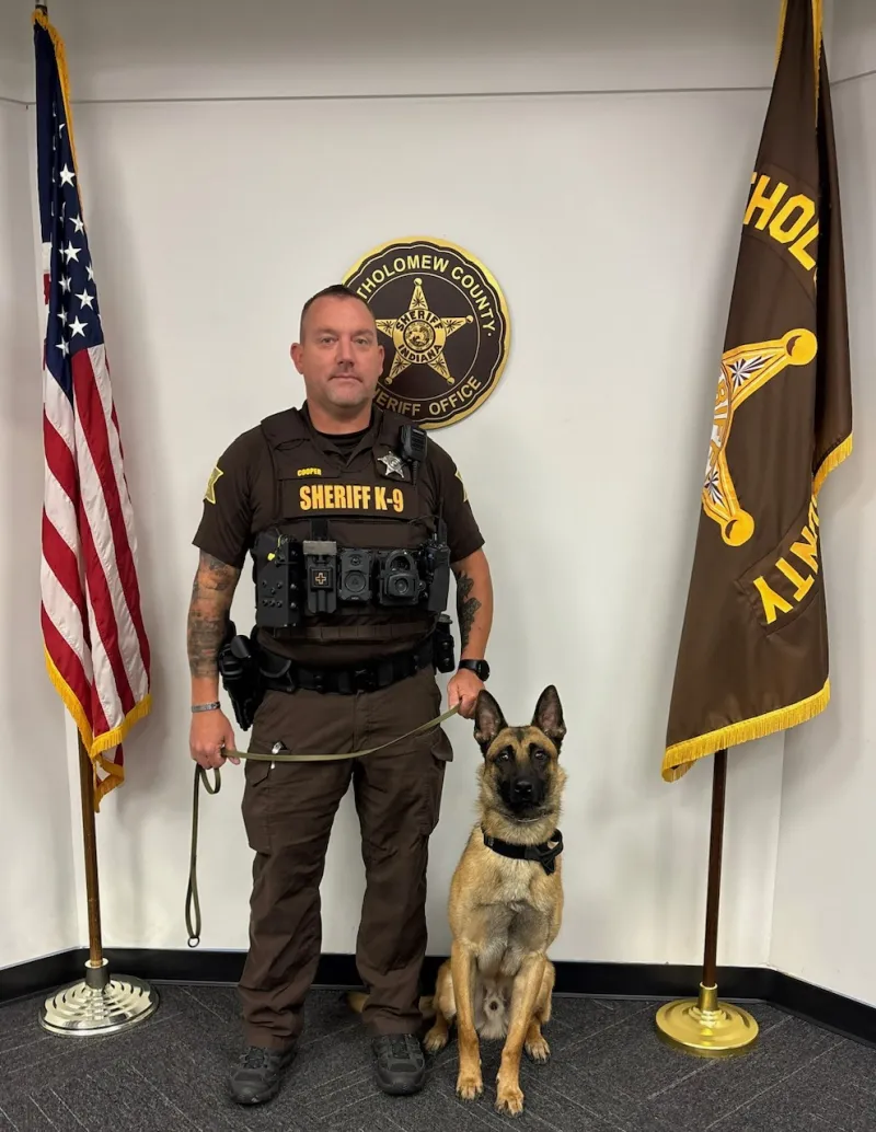 BCSO Announces Official Certification of K-9 Hondo