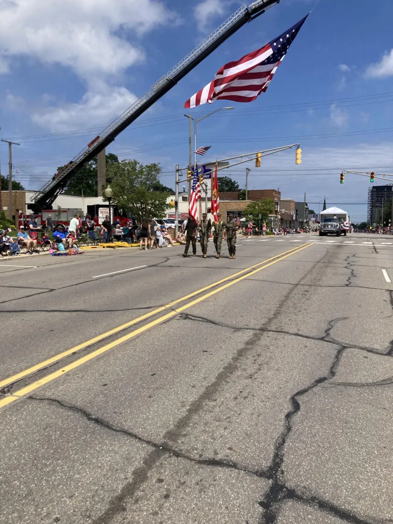 MCHS MCJROTC Honors America's 250th Birthday