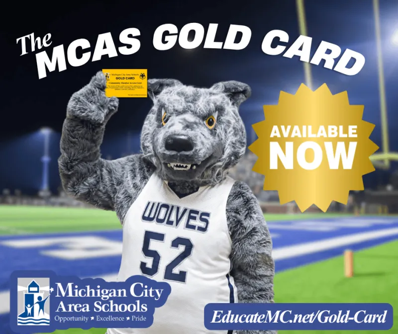 Michigan City Area Schools Launches Gold Card Program