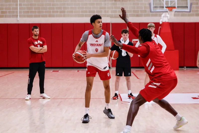Quotes: Everything IU basketball freshman forward Trevor Manhertz said after Tuesday's practice