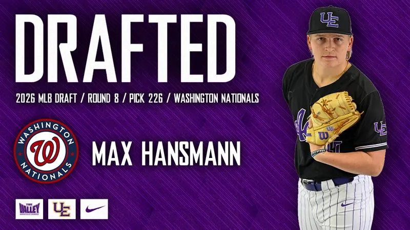Hansmann Selected by Washington Nationals in MLB Draft