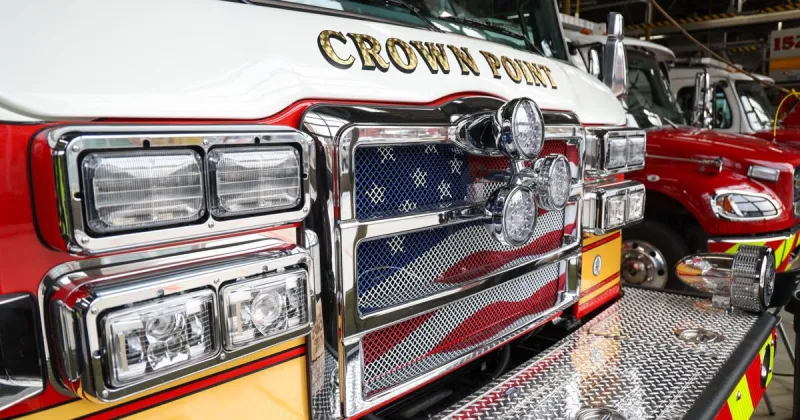 Apartment fire in Crown Point leaves man, dog injured