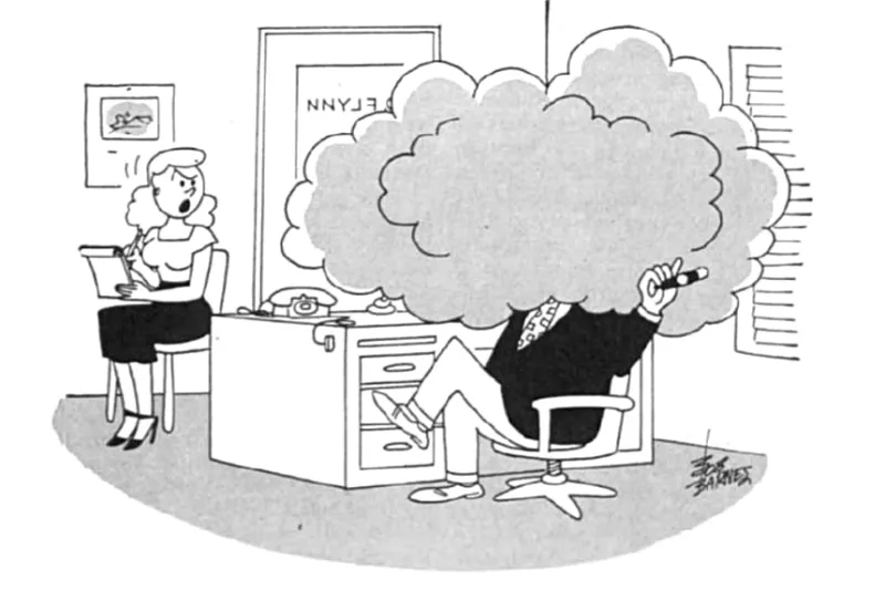 Cartoons: Smoke Jokes