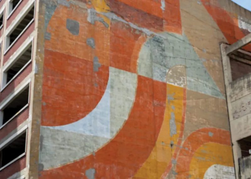 The History Of The Untitled (Urban Wall) On Delaware Street