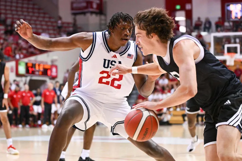 IU basketball, representing the USA, rolls in exhibition ahead of FISU America Games
