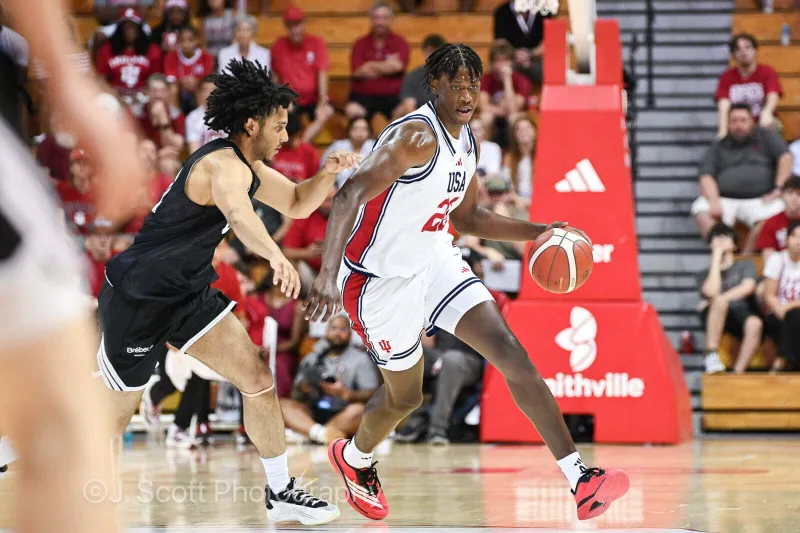 Player stats and observations from IU basketball's exhibition win ahead of FISU America Games