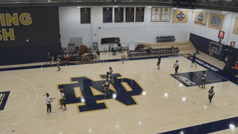 Notre Dame women's basketball embraces fresh energy in summer practice