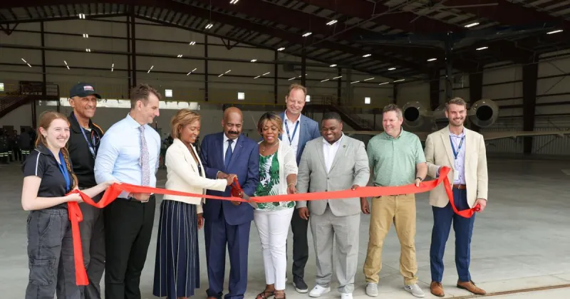 Gary airport debuts $12M hangar