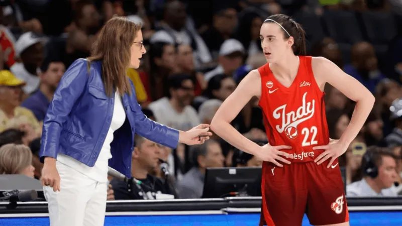 Caitlin Clark bounces into record books with 45 points and 10 assists