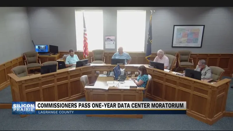LaGrange County lawmakers approve One-year data center moratorium