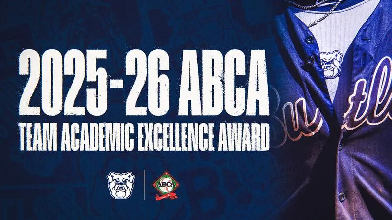 Butler Baseball Earns ABCA Team Academic Excellence Award