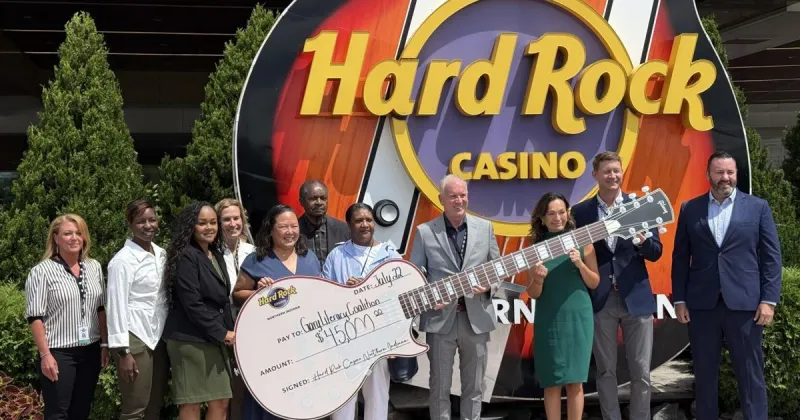 Hard Rock Casino donates $45k to Gary Literacy Coalition