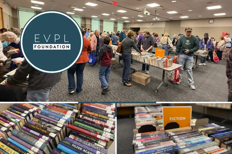Stock Your Shelves at the EVPL Summer Book Sale