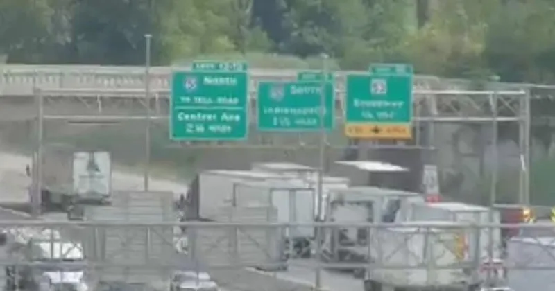 Multiple eastbound lanes closed on I-80 in Gary due to crash