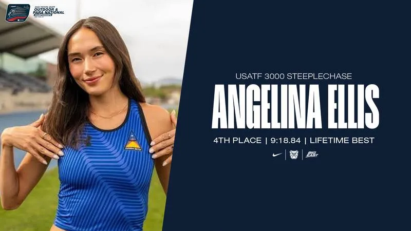 Butler Alum Angelina Ellis Earns Fourth at USATF Track & Field National Championships