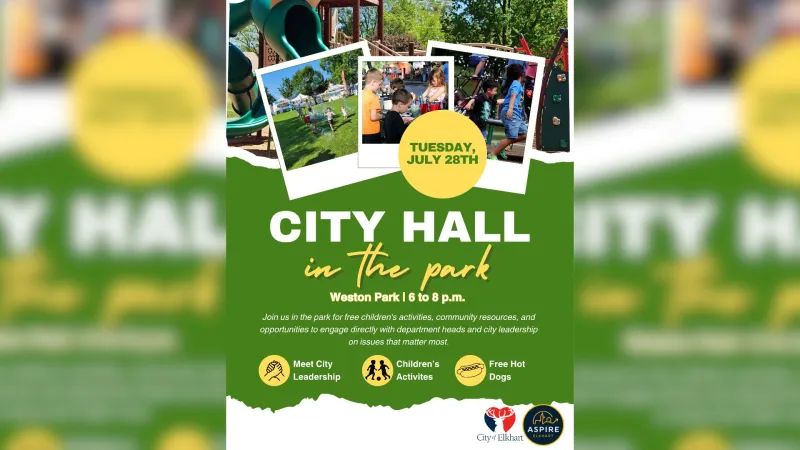 City of Elkhart ready to kick off their City Hall in the Park