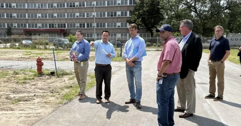 Congressman Mrvan tours new Indiana American Water training facility in Gary