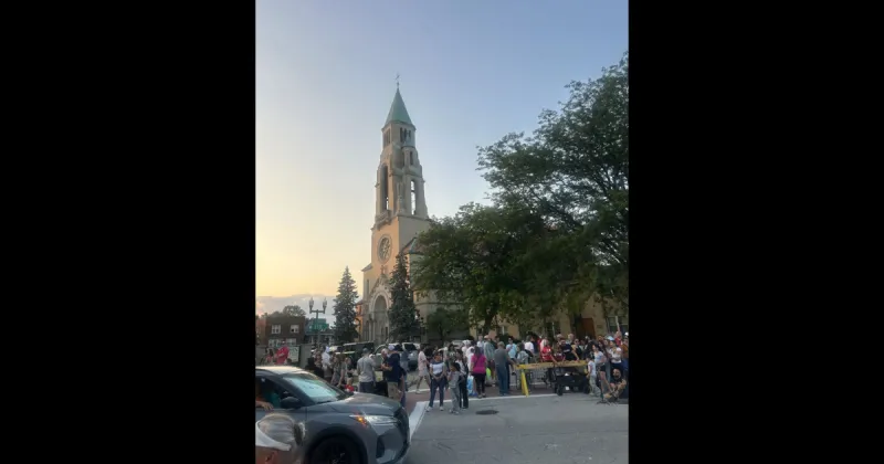 What's That Building? St. John the Baptist steeple looms large over Pierogi Fest