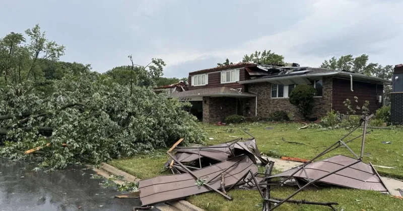 'Momma's okay. That's all that matters': Lansing neighbors recount violent storm