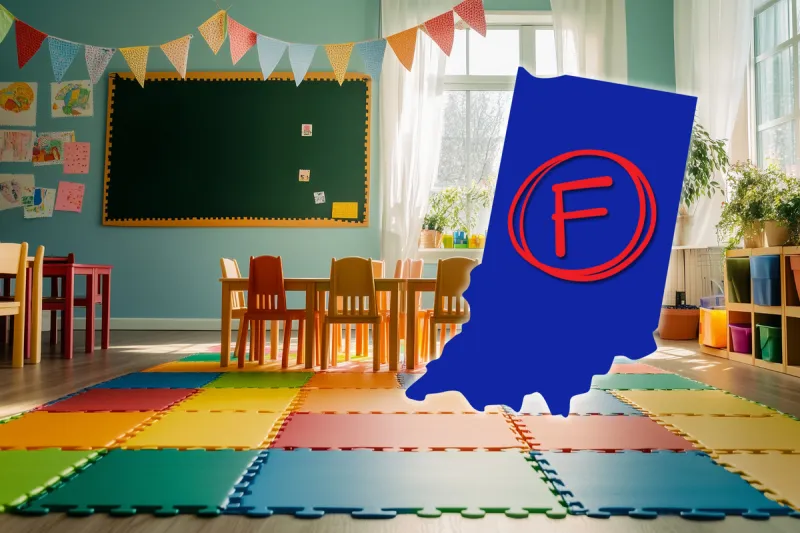 Indiana's Early Education System Ranks Last in New Study