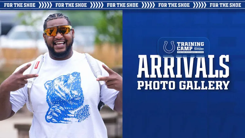 Behind the scenes of Indianapolis Colts 2026 Training Camp setup | Photo Gallery