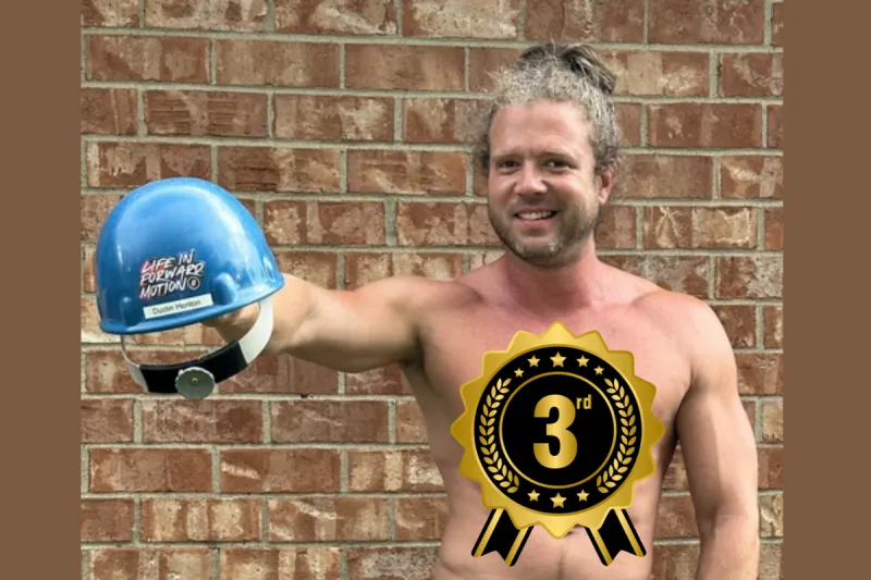 Dustin Henton Takes 3rd in WBKR Construction Contest