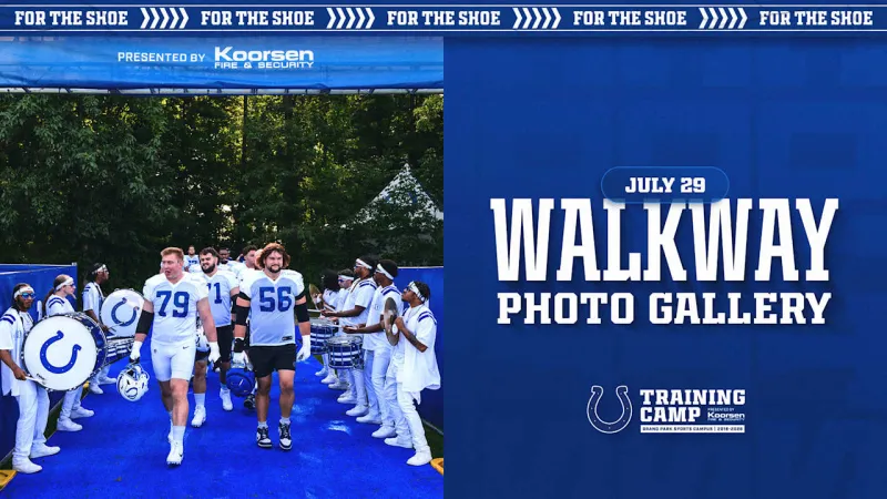 2026 Colts Training Camp Day 1: Opening practice at Grand Park | Photo Gallery