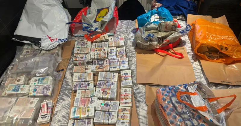 Police seize shopping bags stuffed with over $5 million in cash