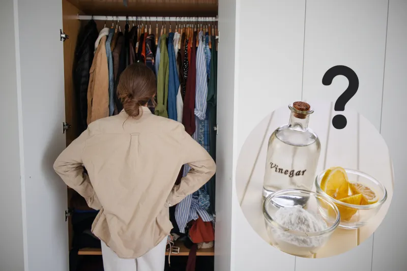 You Probably Have Vinegar in Your Kitchen, But It Might Belong in Your Closet Too